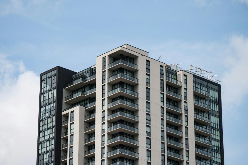 Multifamily apartment building.